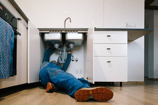 Professional Emergency Plumber technician working in Dyer, IN